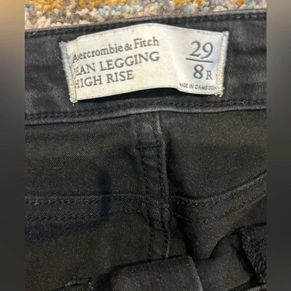 Abercrombie and Fitch Vintage Jean Sz 8 - Picture 3 of 4